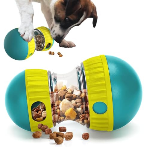 sengcengs Intelligenzspielzeug für Hunde, Hundespielzeug Intelligenz, Slow Food Snackball Hund Zur, Futterball für Hunde, Unterhaltsames Interaktives Hundespielzeug zur Futterausgabe