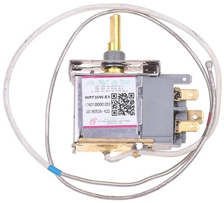 Termostato De Refrigerador WPF22-L De 2/3 Pines, Accesorios De Repuesto For Controlador De Temperatura De Metal For El Hogar, 1 Ud.(43feet 60CM Probe)