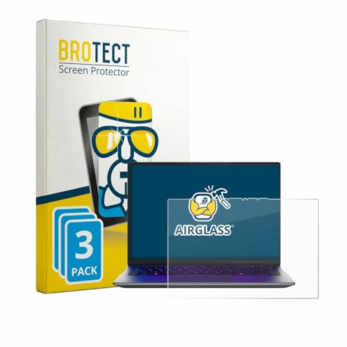 BROTECT 3 Stück Schutzglas für MEDION Avantum 14 E1e Schutzfolie Panzer Folie Glas[Extrem Kratzfest 9H, Anti-Fingerprint, Ultra-Transparent]