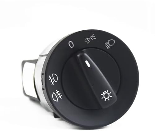 Manopola Dell'interruttore Controllo Luce Nebbia Faro Dell'auto Compatibile Con Per Bora Per Golf 4 Per POLO 9n 1998-2004 Interruttore Luce Auto