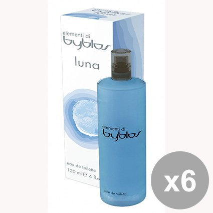 Set 6 BYBLOS EDT Damen Luna 120 ml Düfte