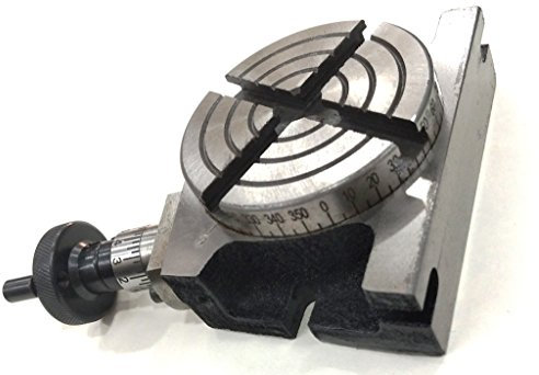 Nueva mesa rotativa 3 pulgadas - 75mm horizontal y vertical modelo- fresadora