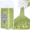 Hemway Premium Craft Glitter Shaker - Olive Green | 130g Fine Metallic Flake Sequins for Resin & Epoxy Crafts | Craft Supplies for Festival, Tumblers, Body, Face, Eye & Nail Art