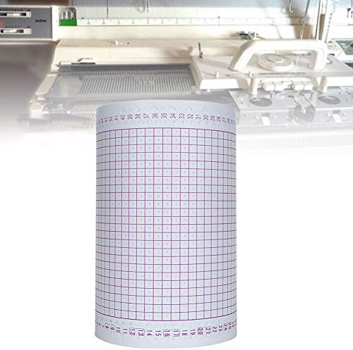 Cikonielf 100 Stück/Rollenstiche Lochkarte Transparente Lochkarte Rote Lochkarte 24 Maschen Strickmaschinenteile Zubehör für Bekleidungsfabrik Strickmaschinen