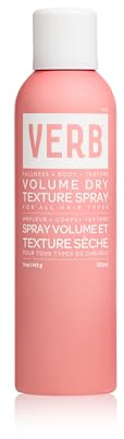 VERB Volume Dry Texture Spray, 5 oz- Boosts Volume, Adds Fullness & Weightless Grit -No Parabens, Gluten or Harmful Sulfates