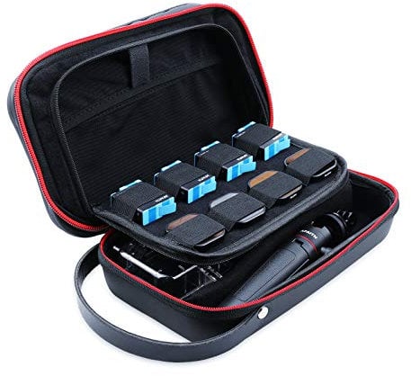 AFAITH Aggiornata Custodia Trasporto per GoPro,Impermeabile Borsa Protettiva Carrying Case Accessori per GoPro Hero 12 11 10 9 8 7 6 5 4, SJCAM, Sony, Insta360, DJI OSMO, Xiaomi Yi, AKASO, SARGO