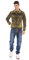 Cipo & Baxx Herren Jeans Jacke Denim Waschung Nieten Freizeitjacke CJ273 Gelb L