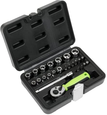 Sealey 1/4 Sq Drive Socket Set - Metric 25pc S01233