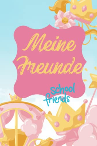 Freundschaftsbuch Grundschule School Friends: Mitmachbuch zum ausfüllen für unvergessliche Erinnerungen