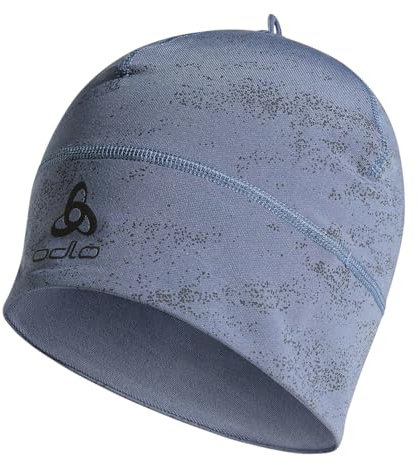 Odlo Kinder Mütze Polyknit WARM Kids ECO Print, Folkstone Gray,