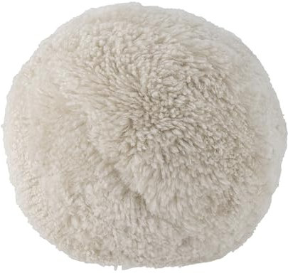 Bloomingville Betsy Kissen, Natur, Schafsfell, T30xH30 cm
