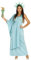 FIESTAS GUIRCA | Freiheitsstatue Damen Kostüm (44-46/XL) - Kleid, Umhang, Diadem und Fackel - Amerika Kostüme für Halloween, Karneval und patriotische Feste - Ideal für Frauen - Blau und Grün