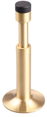 Türstopper, Messing, Schalldämpfung, Türstoßstange, einziehbar, hydraulisch, Stoßdämpfung, Türstopper für Zuhause, Büro, Gold