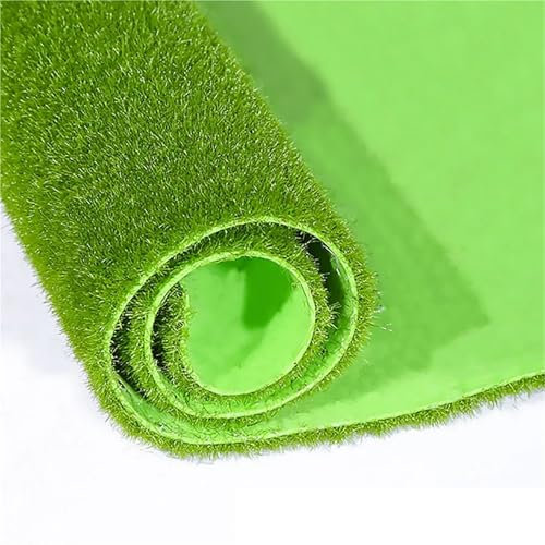 WJLYDM 50 * 100 cm Kunstrasen Outdoor Garten Gefälschte Rasen Gras Teppich Balkon Teppich Hinterhof Terrasse Dekor Gartenarbeit Faux Rasen Rolle FüR Garten Balkone(1 pcs 50x100cm)