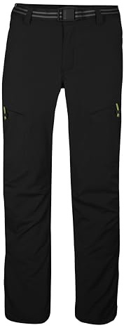 killtec Herren Funktionshose mit Gürtel KOS 12 MN PNTS, schwarz, 60, 42827-000