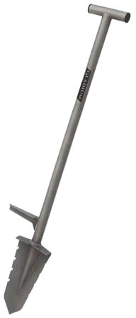 Gladium Exilis Vanga Pala da Scavo in Acciaio Inossidabile, per Metal Detecting, Modello Exilis Zainabile (80 Centimetri)
