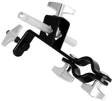 Flaroey Instrument Stand Expansion Clip Expansion Clip Cowbell Stand Wind Chime Stand Drum Expansion Clip Drum Cymbals