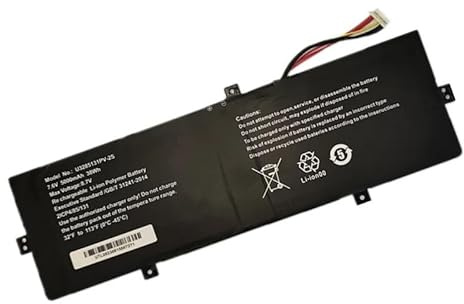 FANFAOZ Batterie d'ordinateur Portable U3285131P-2S U3285131P-2S1P 7.6V 38wh 5000mAh pour Jumper pour EZBook S5 JNB10 série 10 Trous Fils