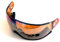 Uvex Unisex – Erwachsene hlmt 400 Visor ESS Ersatzvisier, lgl/ltm Rainbow, 18 cm