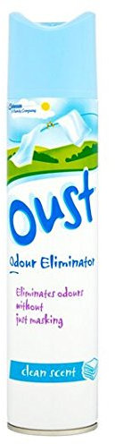 Oust Odour Eiminator Clean Scent Air Freshener 275ml