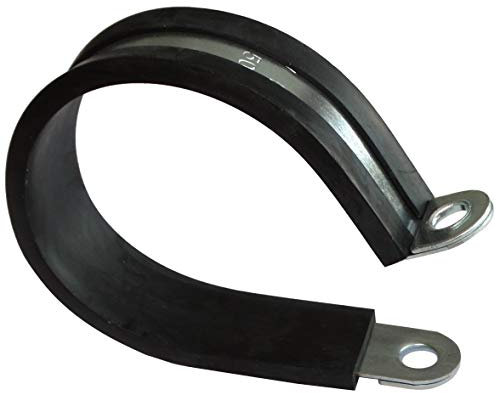 AERZETIX: 5 x Kabelbinder für Leiter Durchmesser 50 mm Länge 15 mm aus Stahl zum Aufhängen zum Schrauben Nageln Befestigung C42842