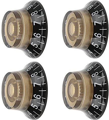 Gitarren-Lautstärkeregler, Top-Hat-Regler 4Pcs für Gitarrenzubehör für EPI/LP-Zubehör