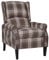 vidaXL Relaxsessel, Sessel mit Liegefunktion, Fernsehsessel Verstellbare Rückenlehne Fußstütze, Liegesessel Ruhesessel Polstersessel, Beige Stoff