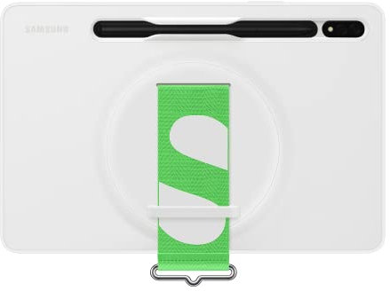 Samsung Galaxy Official Tab S8 - Funda con Correa, Color Blanco