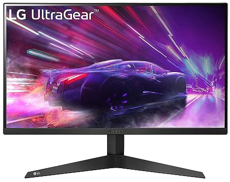 LG Monitor Ultragear para Juegos 24GQ50F-B Class de 24 Pulgadas Full HD (1920 x 1080) con frecuencia de actualización de 165 Hz y 1 ms MBR, AMD FreeSync Premium y diseño de 3 Lados prácticamente sin