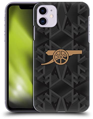 Head Case Designs Officially Licensed Arsenal FC Away 2022/23 Crest Kit Hard Back Case Compatible With Apple iPhone 11