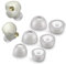 Memory Foam Tips for Sony WF-1000XM4 WF-1000XM5, Anti-Slip Replacement Ear Tips for WF, WI, XBA, MDR Series - Grey S/M/L
