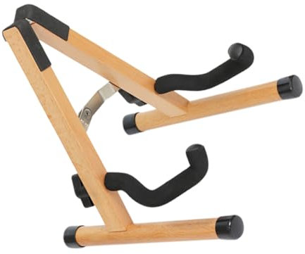 Toyvian Musikinstrumente Aus Holz Mandolinenständer Mandolinenhalterung Violine Bodenständer Kontrabass Ukulele Base Gummi Regalhalterung