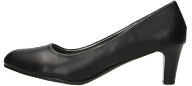 Fitters Damen Pumps Aurelia in Farbe Black PU, Damenschuhe in Übergröße - große Damenschuhe, Aurelia 44 EU Black PU