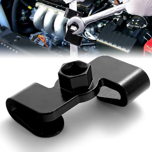 mizikuu Schraubenschlüssel Extender Adapter, Universal Schraubenschlüssel Extender Werkzeug für 1/2 Zoll Antrieb oder 21 mm Sechskantantrieb Schraubenschlüssel Verlängerung, Schwarzer