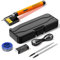 DAJILI Portable USB Soldering Iron Kit with 3 Soldering Tips, 8W 800mAh Rechargeable Welding Kit Supporting 3 Gear Adjustment 300-450℃, Ideal for Repairs