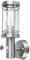 qfzwj Außenlampe mit Bewegungsmelder, Edelstahl IP44 Wasserdichte Aussenlampe mit bewegungsmelder,E27 Base Außenleuchte Max.60W