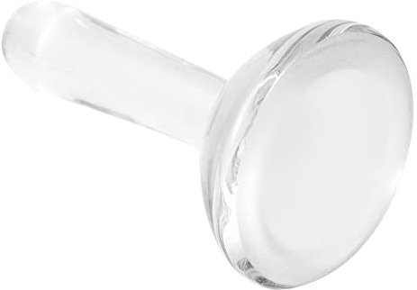 FIXOSHEE Herramienta Para Moler Pigmentos Minerales y Mortero Para Pintura Manual Para Artistas, Varilla De Vidrio Transparente Tamaño 3, Trituradora Portátil Ergonómica Para Pintura Casera y Acuarela