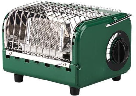 APLVFFZH Riscaldatore a Gas da Campeggio con Funzione di Riscaldamento Versatile, Verde
