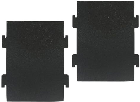Carkio 2 filtros de recambio de aire de carbón activados compatibles con Whirlpool Over-The-Range Microwaves Hood YKMLS311, YWML55011, WML75011