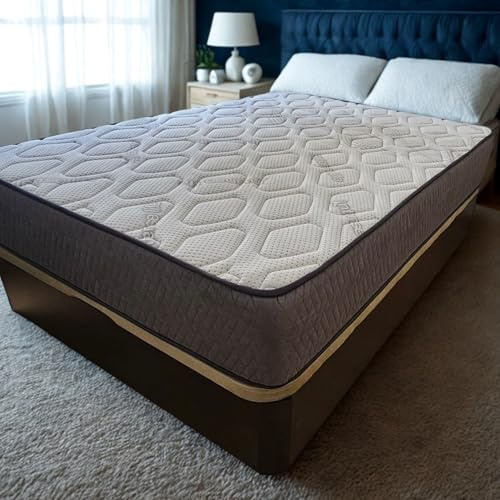 Muebles en Oferta – Colchón Viscoelástico 150x190 | Altura 30 cm | Firme | Espuma HR | Transpirable | Cara Invierno Verano | 7 Zonas de Confort