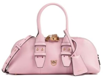Pinko Borsa a mano bowling bag 105334 A0QO P26Q rosa chiaro