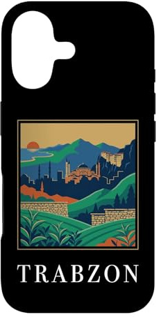 Hülle für iPhone 17 Trabzon, Schwarzes Meer, Türkei, historisches Bergskyline-Design