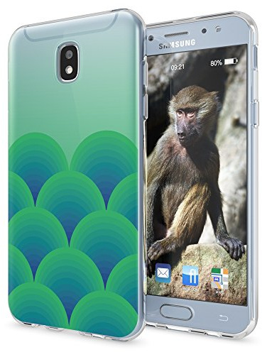 NALIA Handyhülle für Samsung Galaxy J5 2017 EU-Modell, Green Forest