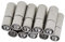 10 Sätze 6mm Bajonett Push Verschlüsse band Endet Schmuck Diy Silber