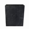 Köhko® Macetero separador de ambientes, de fibra de vidrio, para interior y exterior, 55 x 22 x 65 cm, color gris oscuro