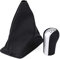 BigKing Pomo de cambio, bota de polaina de palanca de cambios de 5 velocidades para Toyota Corolla ex 1998-2009