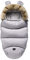 Fußsäcke für Kinderwagen Universal Winter Warm Wasserdicht Winddicht Waschbar Baby Schlafsäcke für Kinderwagen, Autositz, Sportwagen, Buggy, Babyschale (Grau)