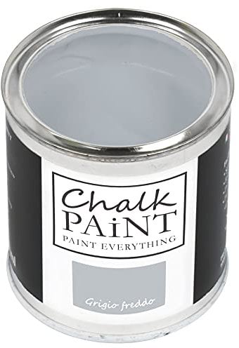 Chalk Paint Everything® Grigio Freddo - Sans poncer colore facilement tous les matériaux (750 ml) Produit professionnel