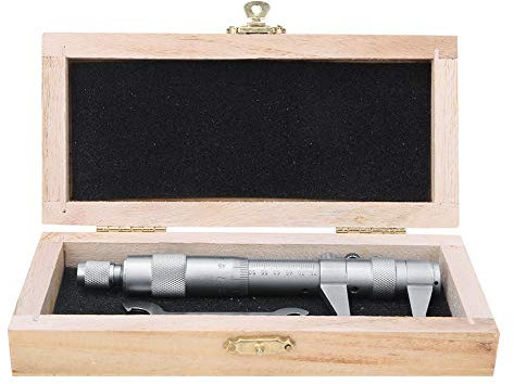 Innenmikrometer, Edelstahl-Innenmikrometer, Innendurchmesser-Messwerkzeug, hochgenaues Messwerkzeug mit Legierungskopf(50-75mm)