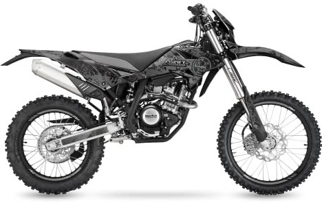 ARider Dekor (Aufkleber) für Beta RR 125 LC (2018-2020) / Beta RR 50 (2010-2020) (Grau)